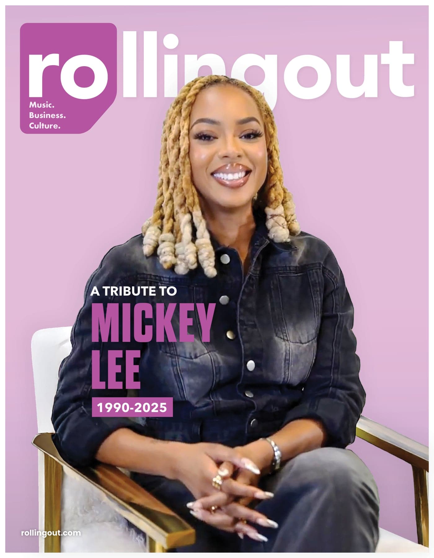 Rolling Out tribute cover for Mickey Lee, 1990 to 2025